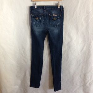 Girl’s Hudson Distress Skinny Jeans size 14, EUC!